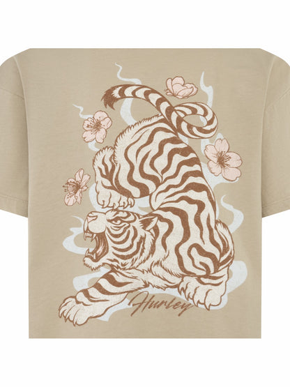 Hurley Girls' Oversized Graphic T-Shirt