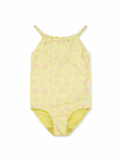 Hurley Girls' One Piece Swimsuit