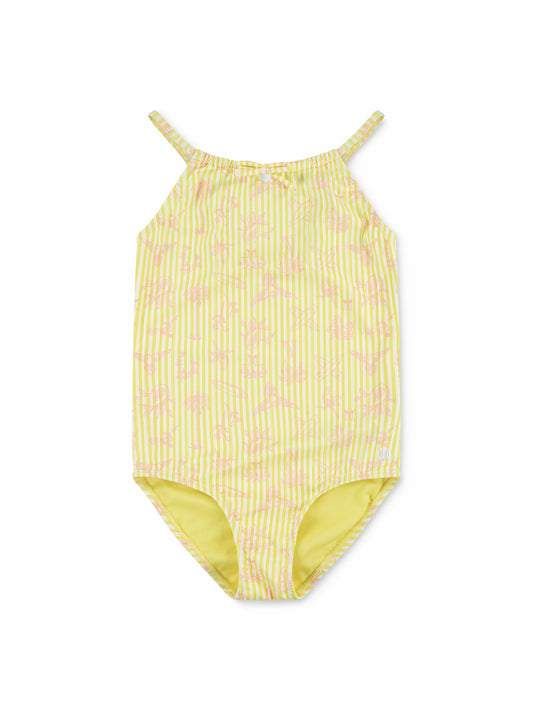 Hurley Girls' One Piece Swimsuit