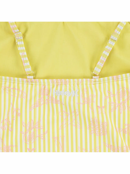 Hurley Girls' One Piece Swimsuit