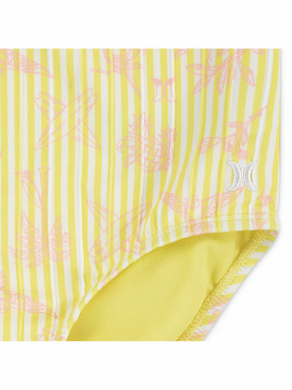 Hurley Girls' One Piece Swimsuit