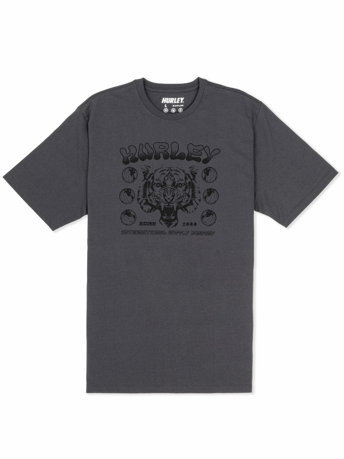 Hurley H2O Dri El Tigre No Se Short Sleeve