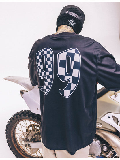 Hurley Hurley x Travis Barker Check Out Long Sleeve Jersey
