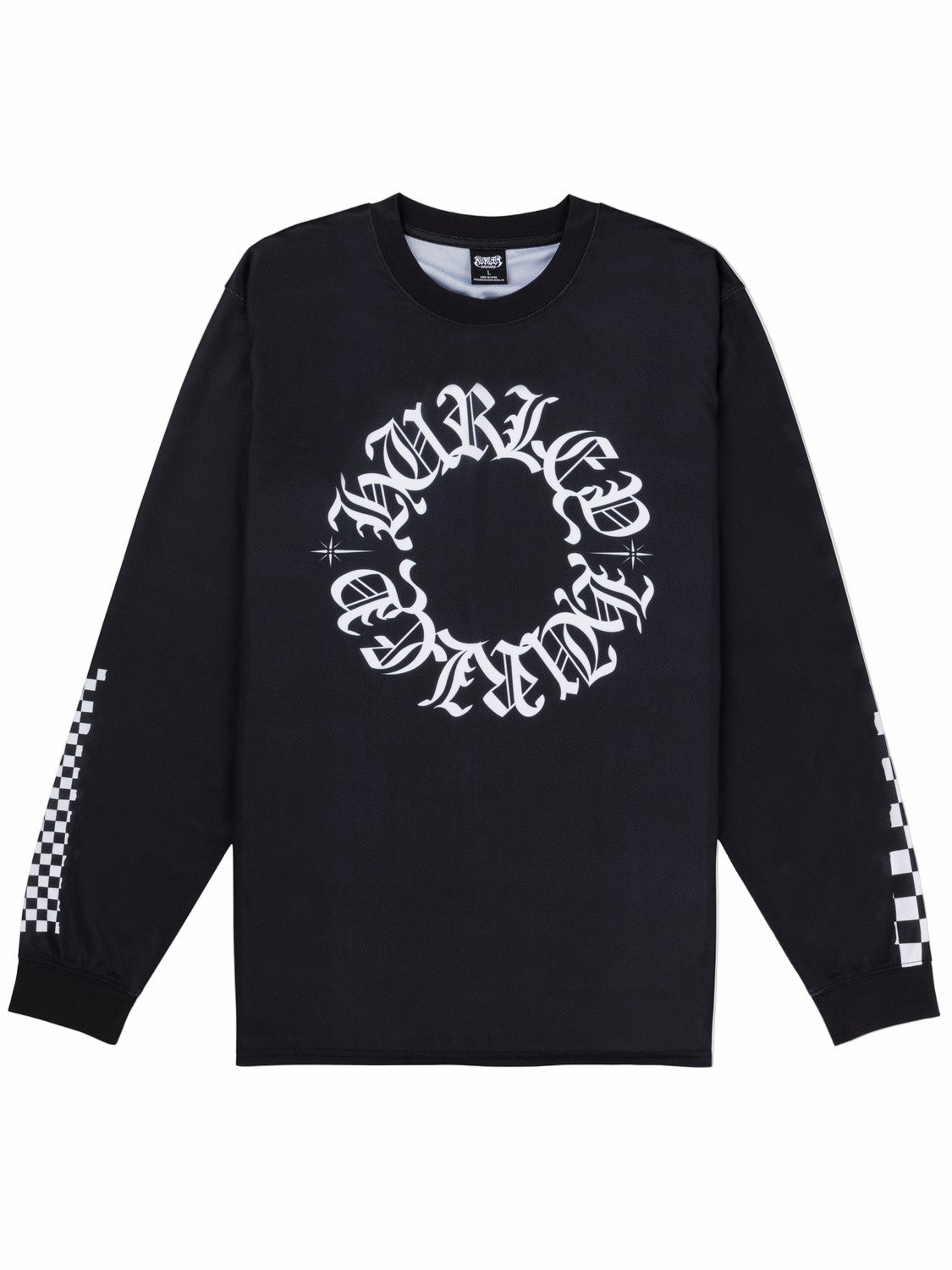 Hurley Hurley x Travis Barker Check Out Long Sleeve Jersey