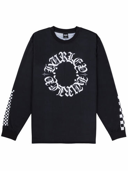 Hurley Hurley x Travis Barker Check Out Long Sleeve Jersey