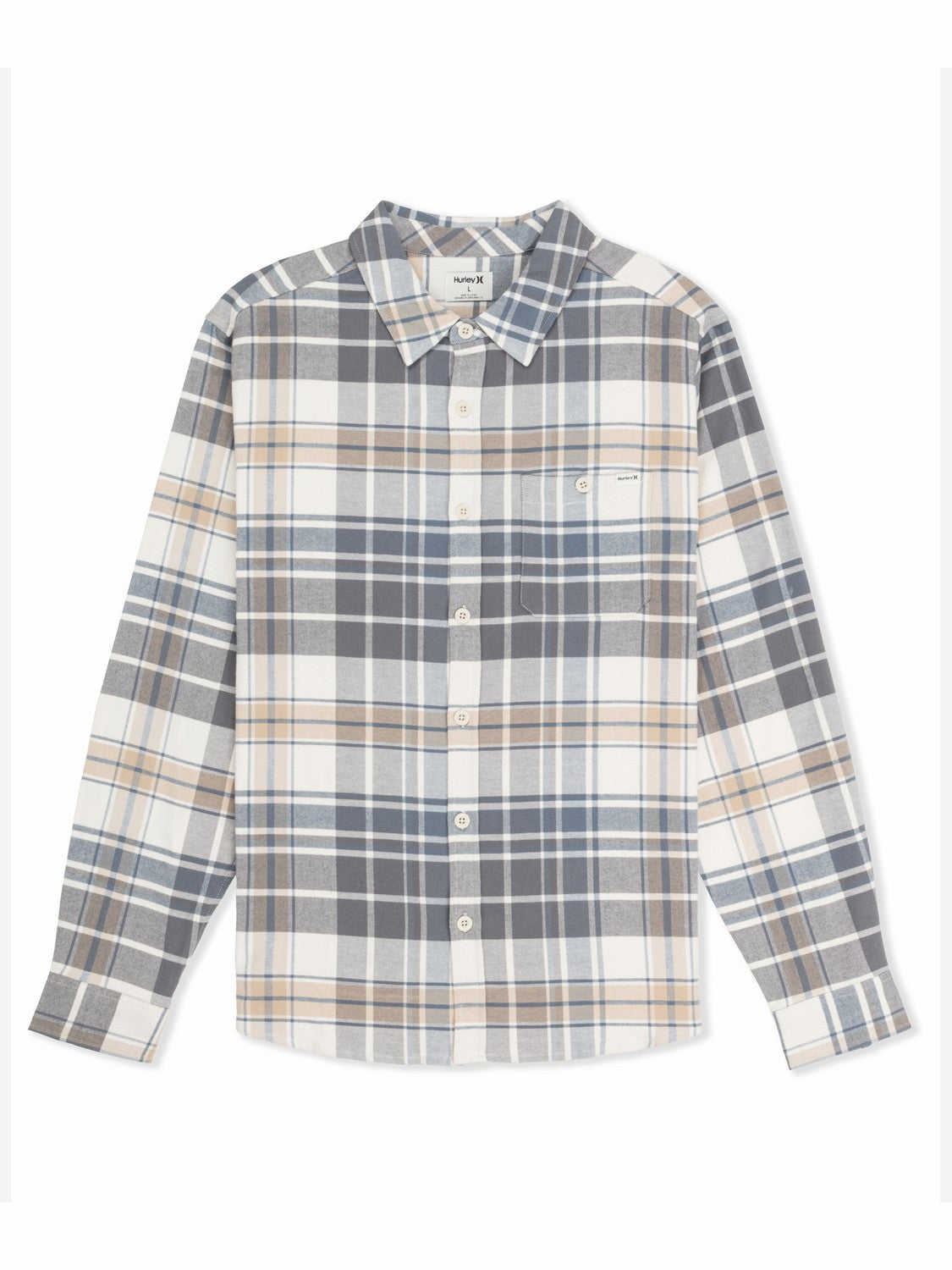 Hurley Portland Stretch Flannel Long Sleeve