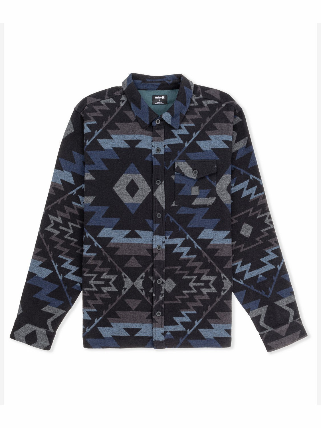 Hurley Santa Cruz Jacquard Long Sleeve