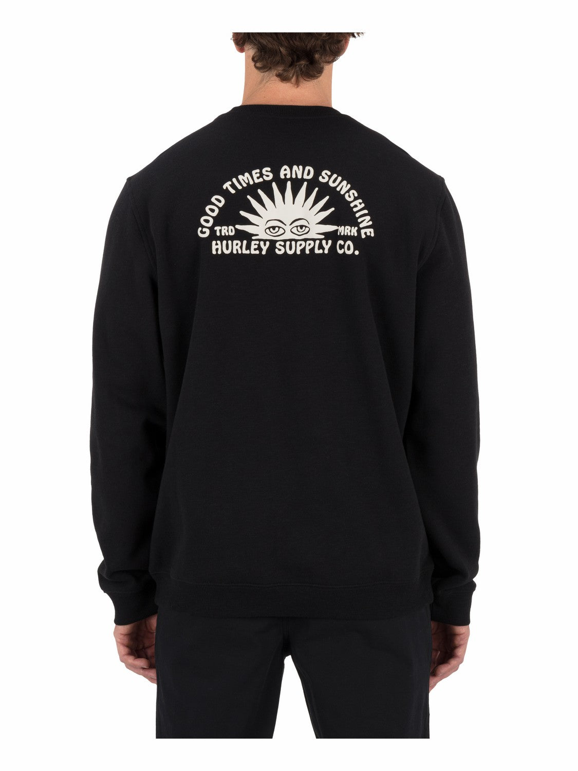 Hurley Sunshine Slub Crew Sweatshirt