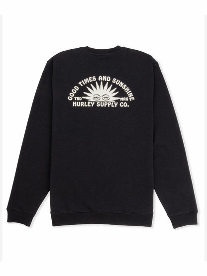 Hurley Sunshine Slub Crew Sweatshirt