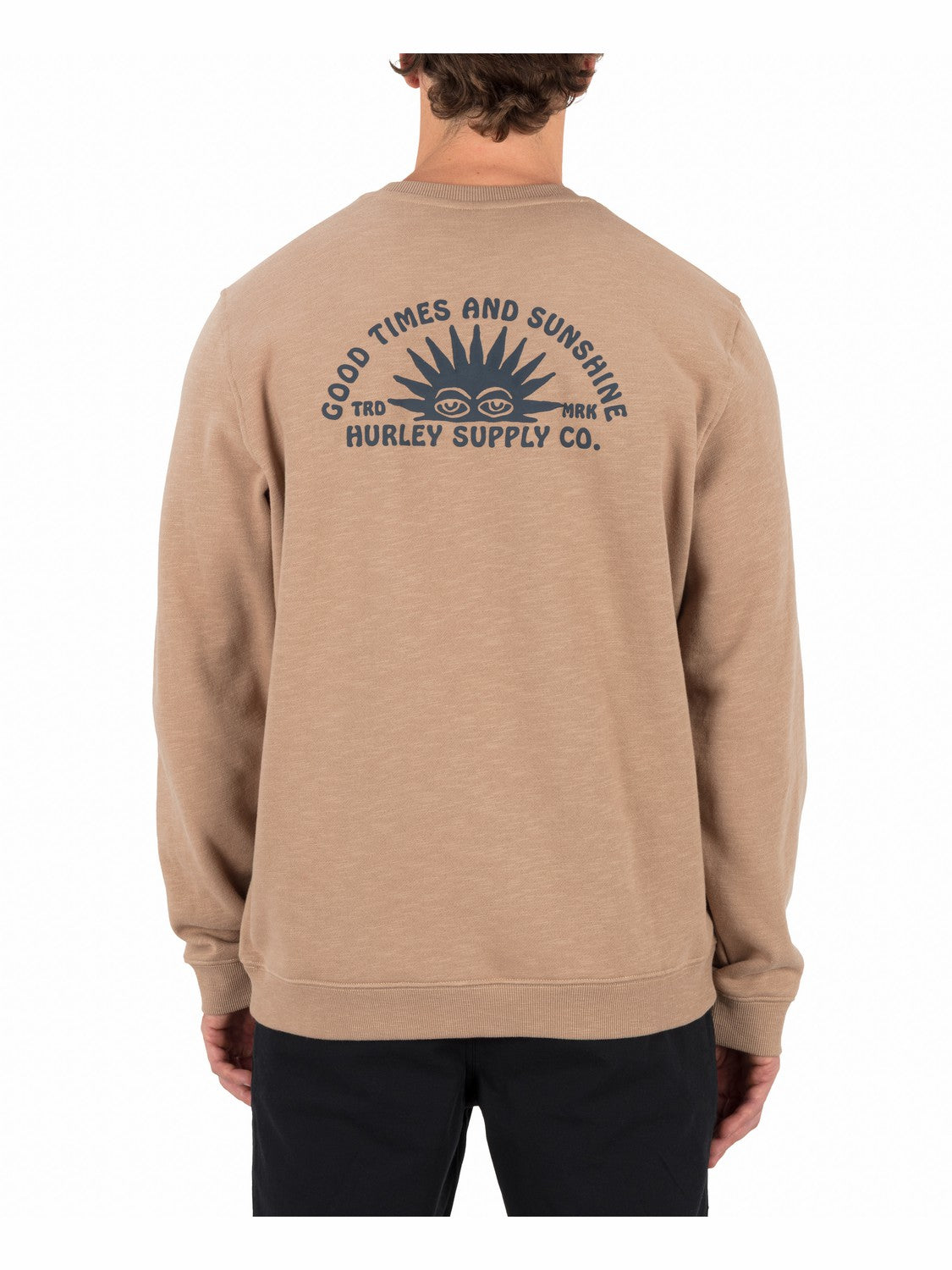 Hurley Sunshine Slub Crew Sweatshirt