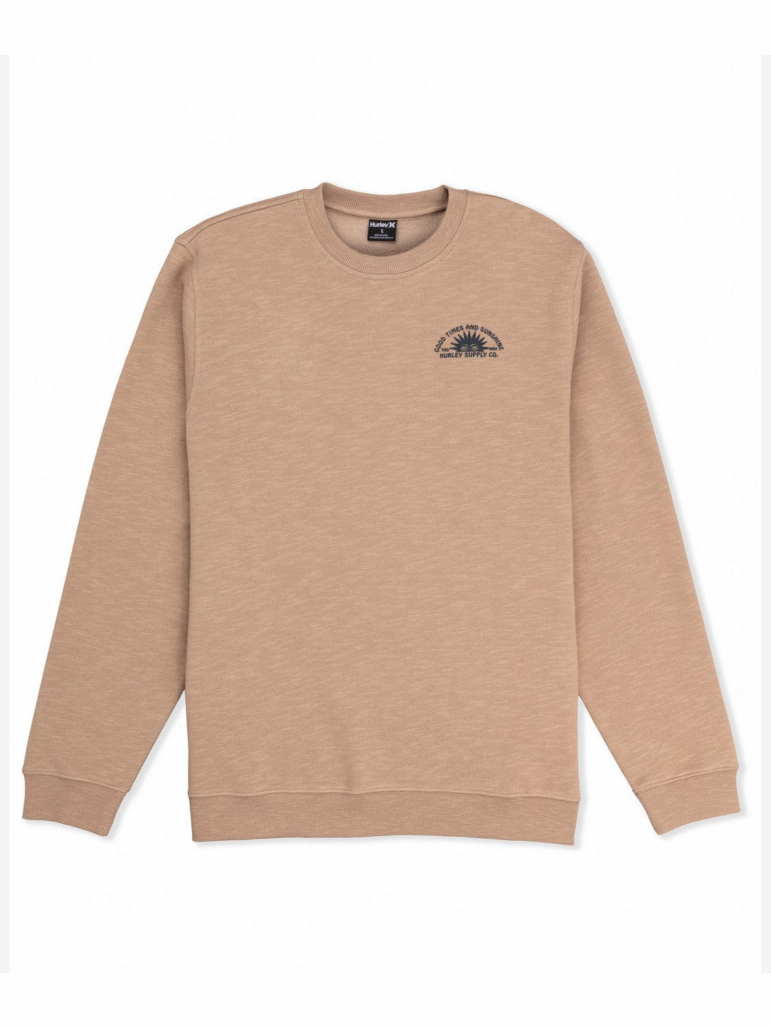 Hurley Sunshine Slub Crew Sweatshirt