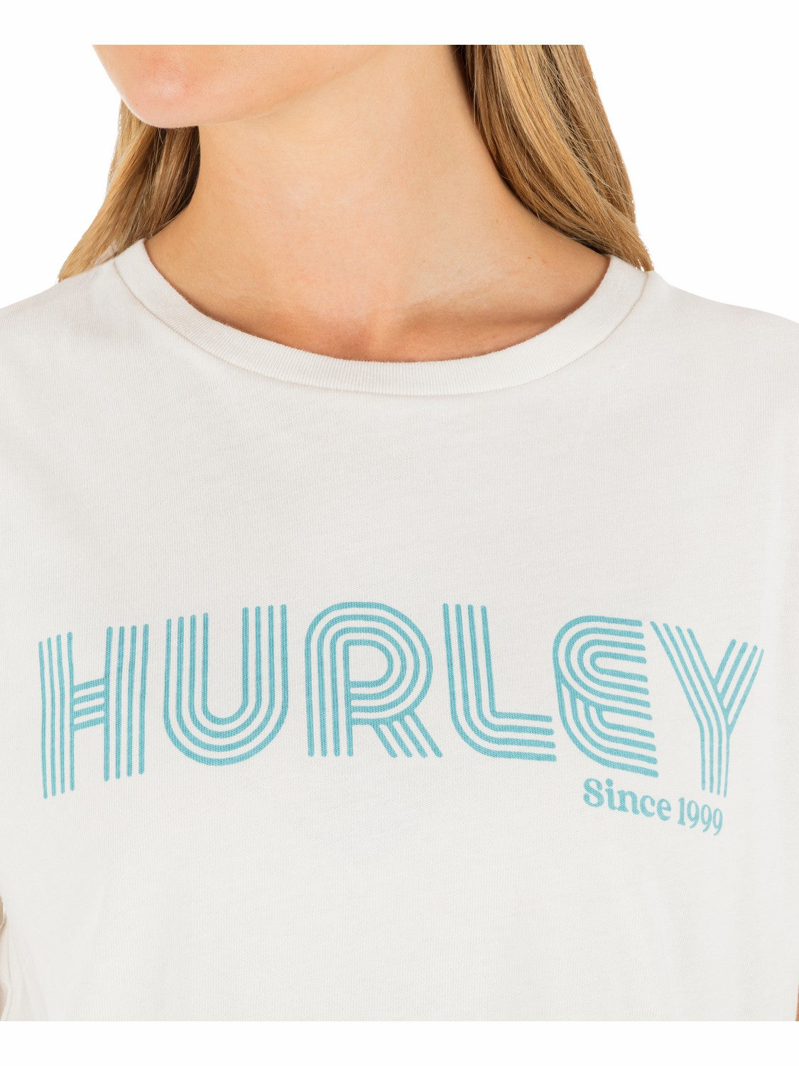 Hurley Rollers Boxy Crop Tee