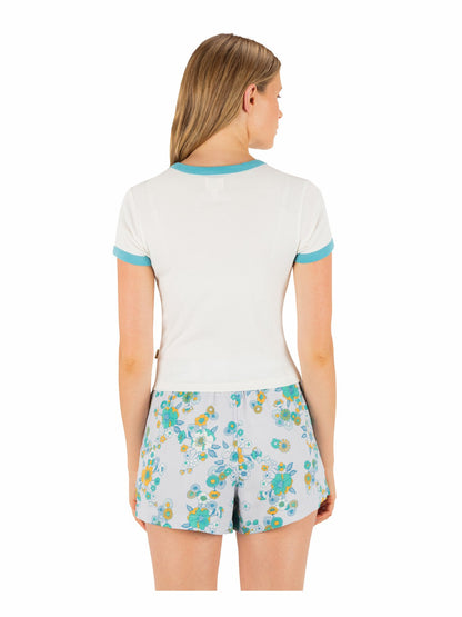 Hurley Speedway Ringer Baby Tee