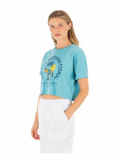 Hurley Burro Boxy Crop Tee