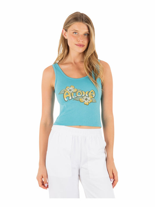 Hurley Aloha Scoop Crop Tank