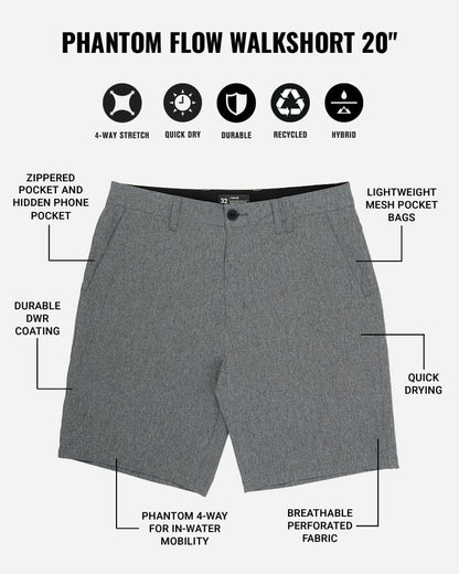 Hurley Phantom Flow Walkshort 20"