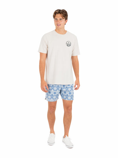 Hurley Phantom Naturals Scallop Volley 17"