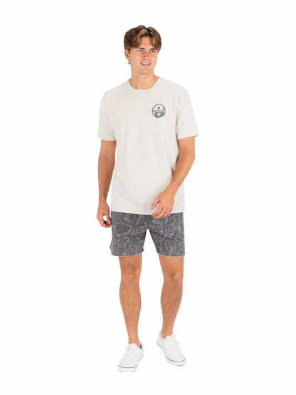 Hurley Phantom Naturals Scallop Volley 17"