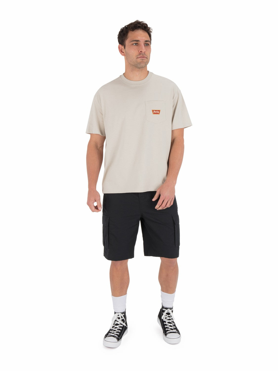 Hurley Built Patch Pocket Short Sleeve