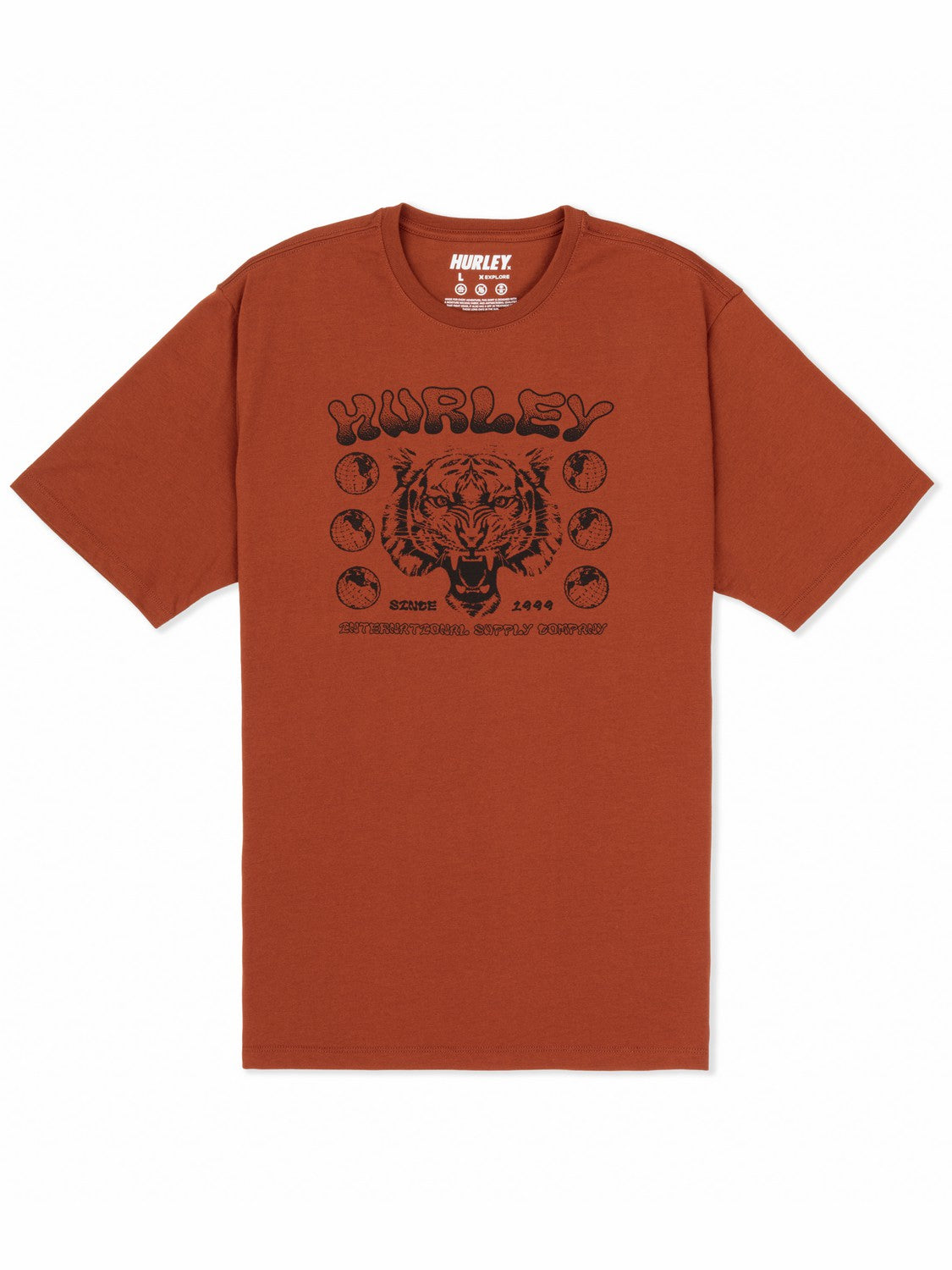 Hurley H2O Dri El Tigre No Se Short Sleeve