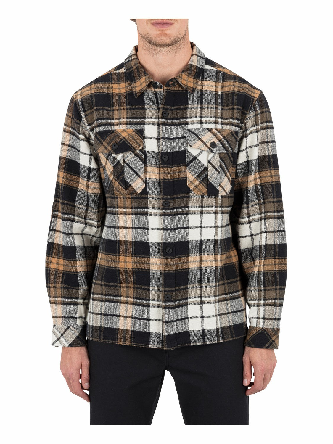 Hurley Santa Cruz Seaside Flannel Long Sleeve