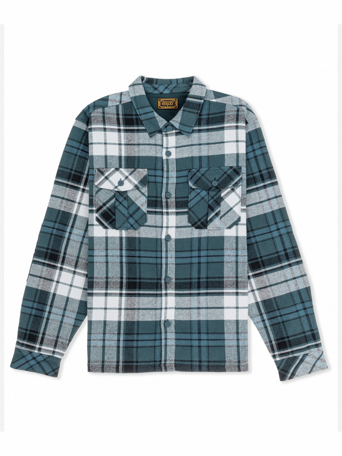 Hurley Santa Cruz Seaside Flannel Long Sleeve
