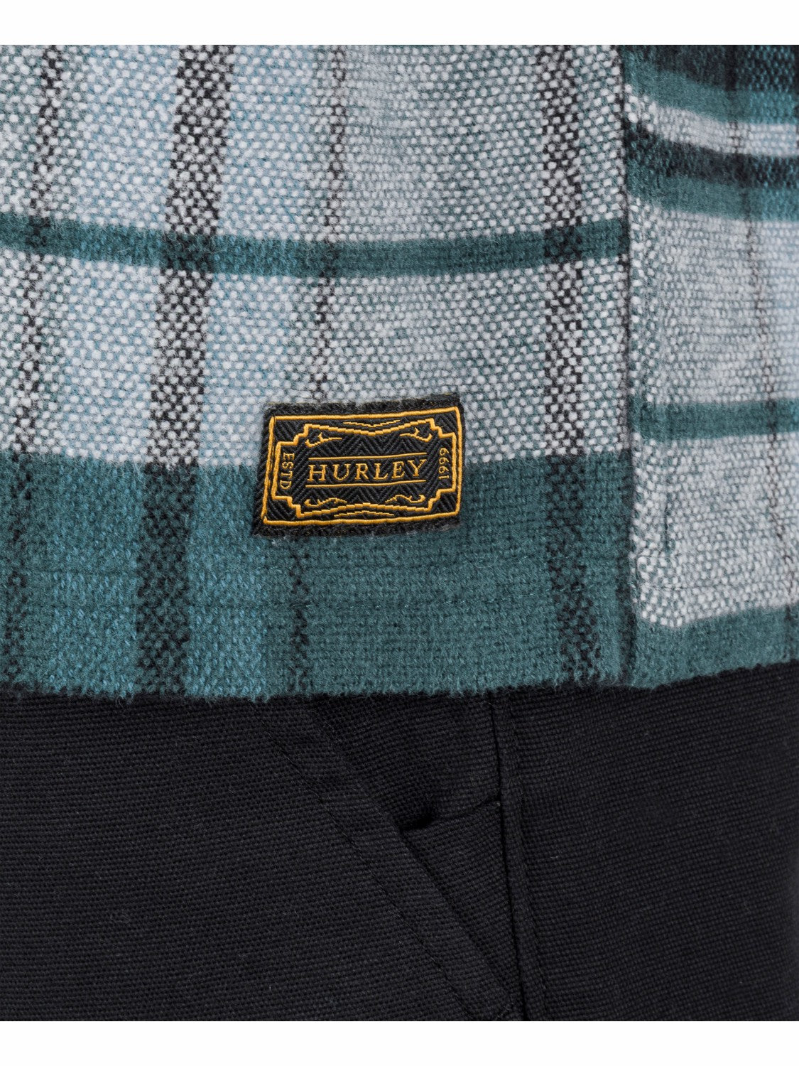 Hurley Santa Cruz Seaside Flannel Long Sleeve