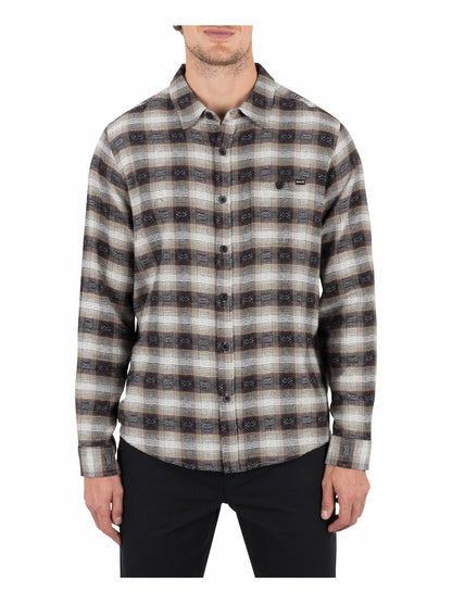 Hurley Portland Stretch Flannel Long Sleeve