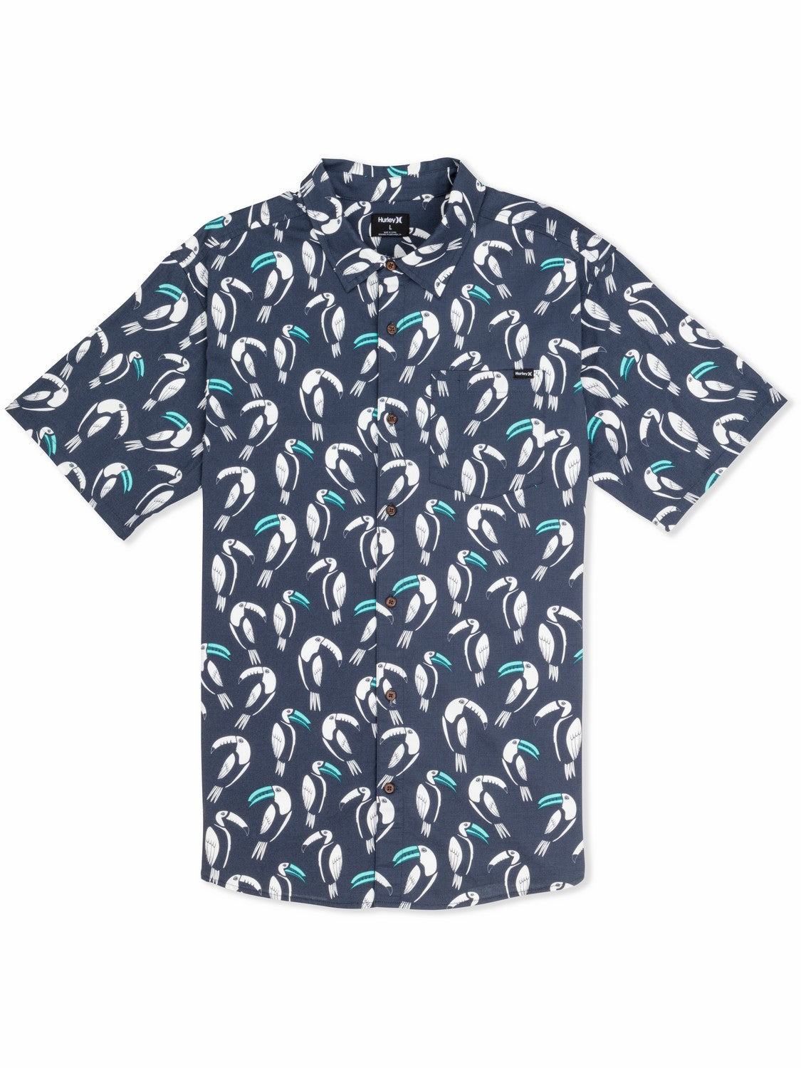 Hurley One & Only Lido Stretch Short Sleeve Shirt