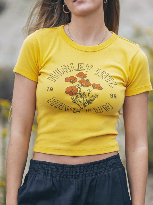 Hurley Poppy Baby Tee