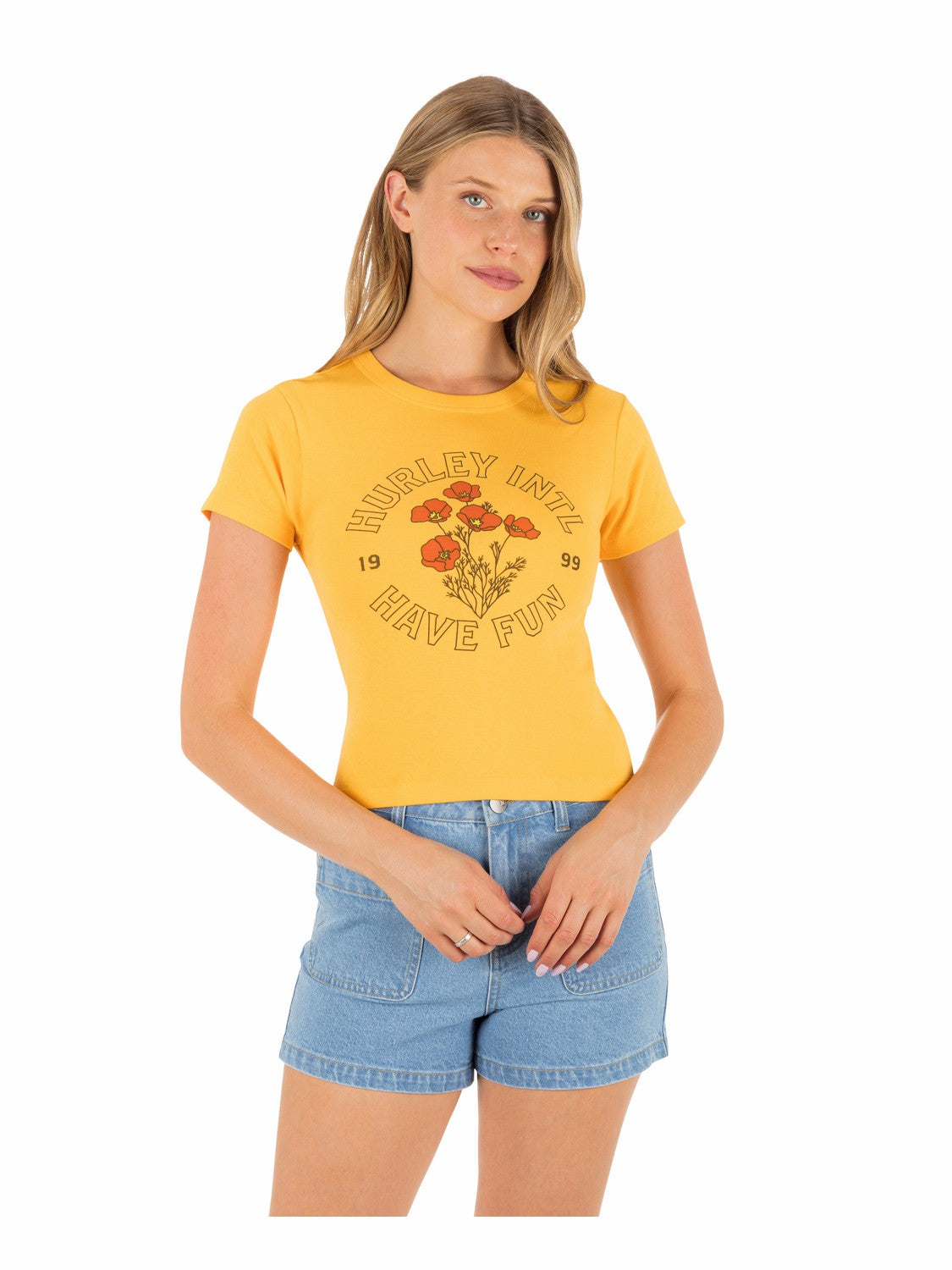 Hurley Poppy Baby Tee