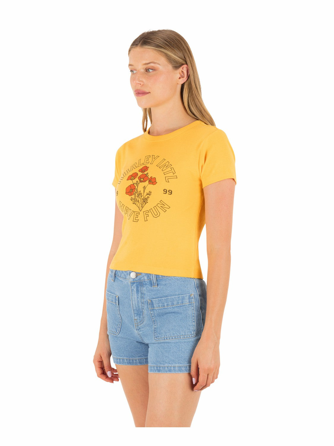 Hurley Poppy Baby Tee