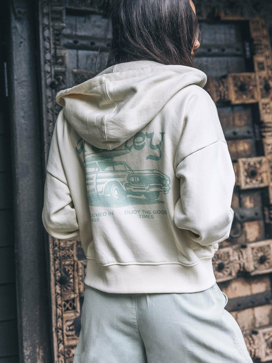 Hurley Enjoy The Good Crop Zip Hoodie