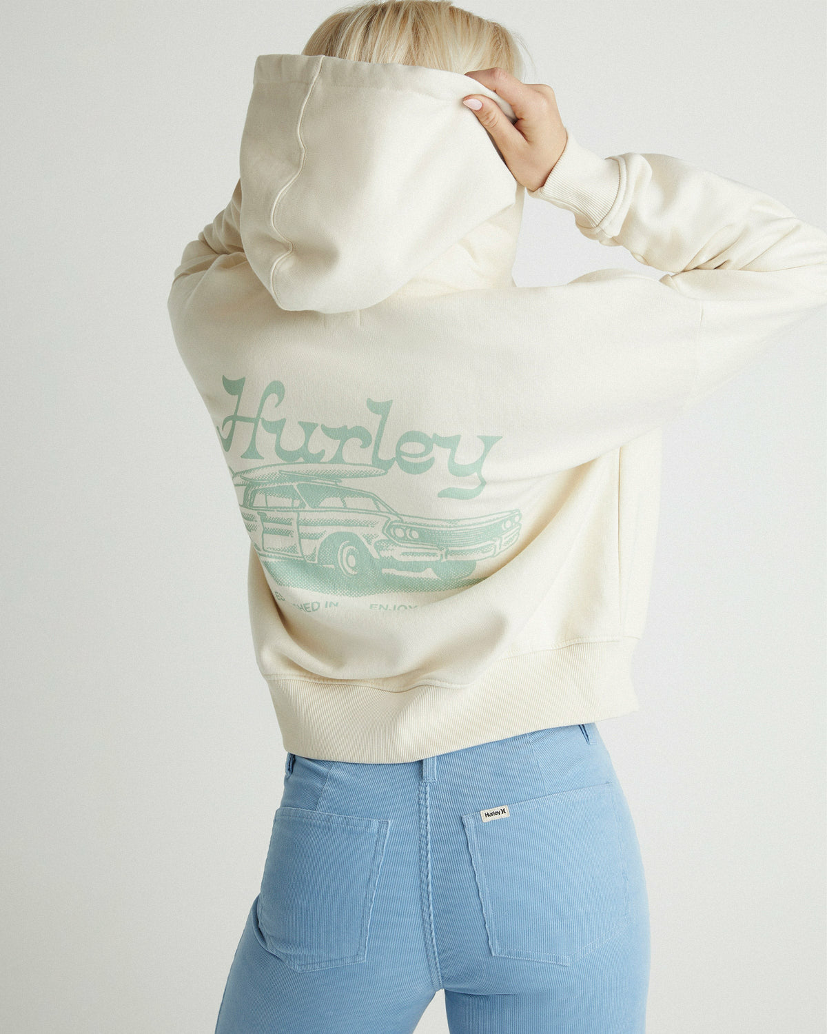 Hurley Enjoy The Good Crop Zip Hoodie