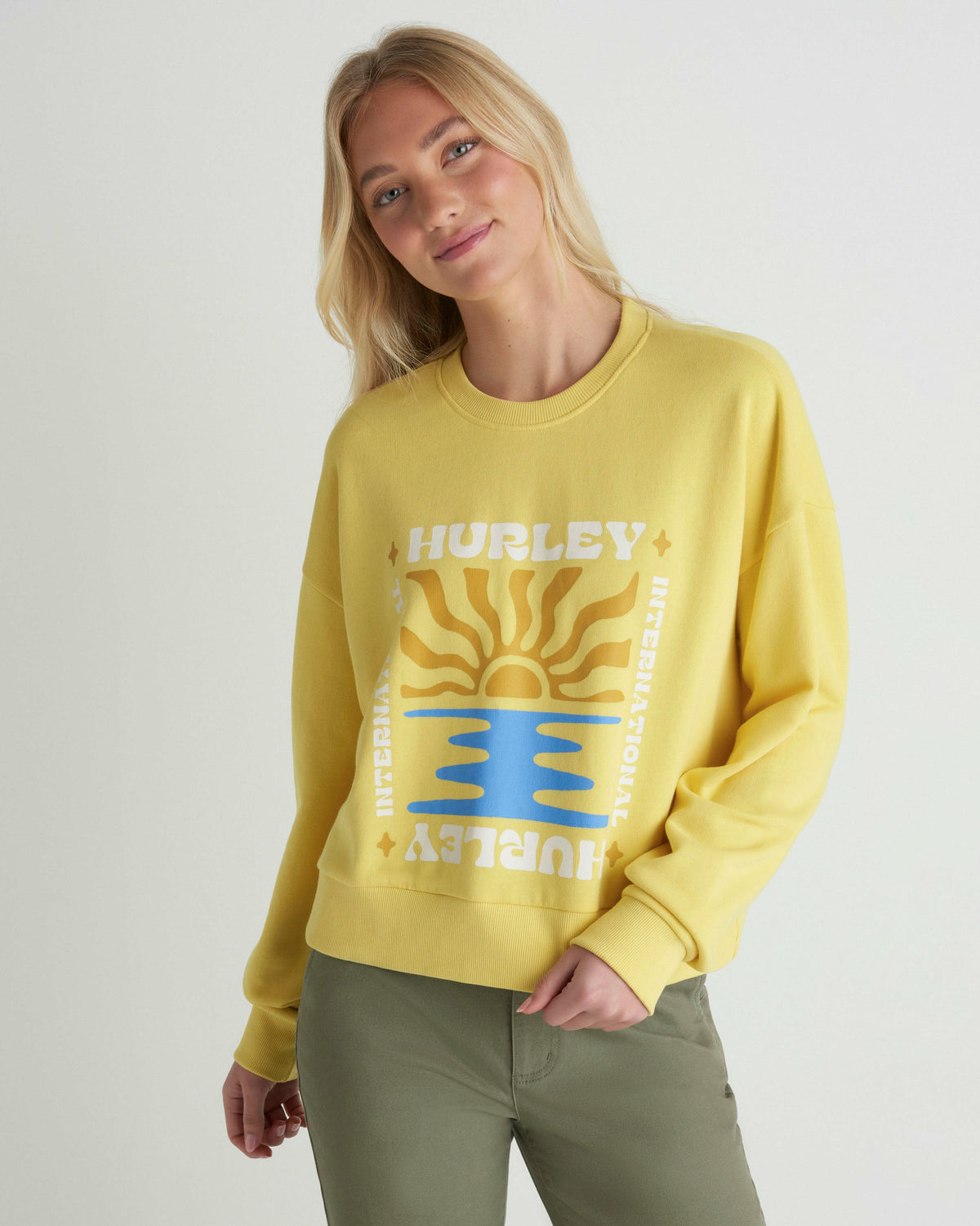Hurley Living Peace Boxy Crew