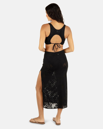 Hurley Ulu Leaf Midi Skirt