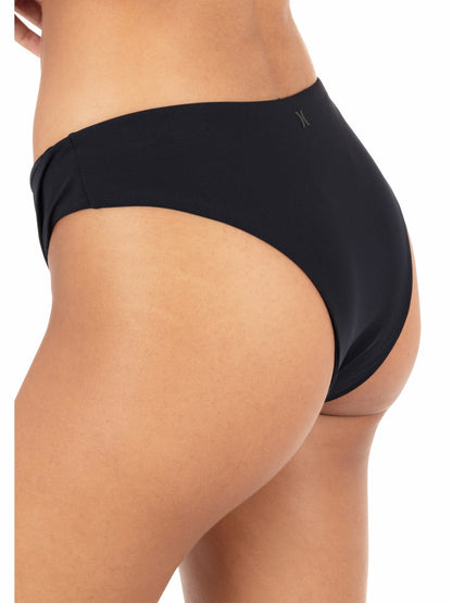 Hurley Max Solid Mid Rise Cheeky Bottom