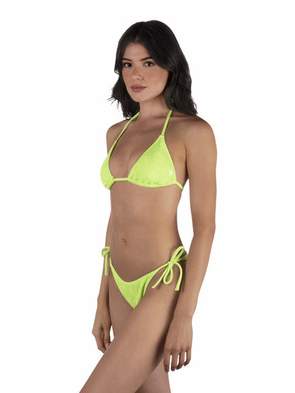Hurley Shell Scrunch Cheeky Tie Side Bottom