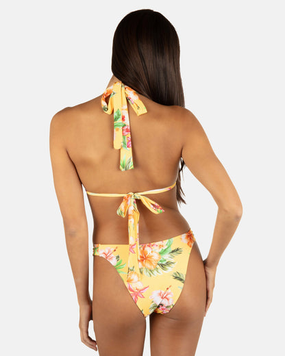 Hurley Malia Front Slide Cheeky Bikini Bottom