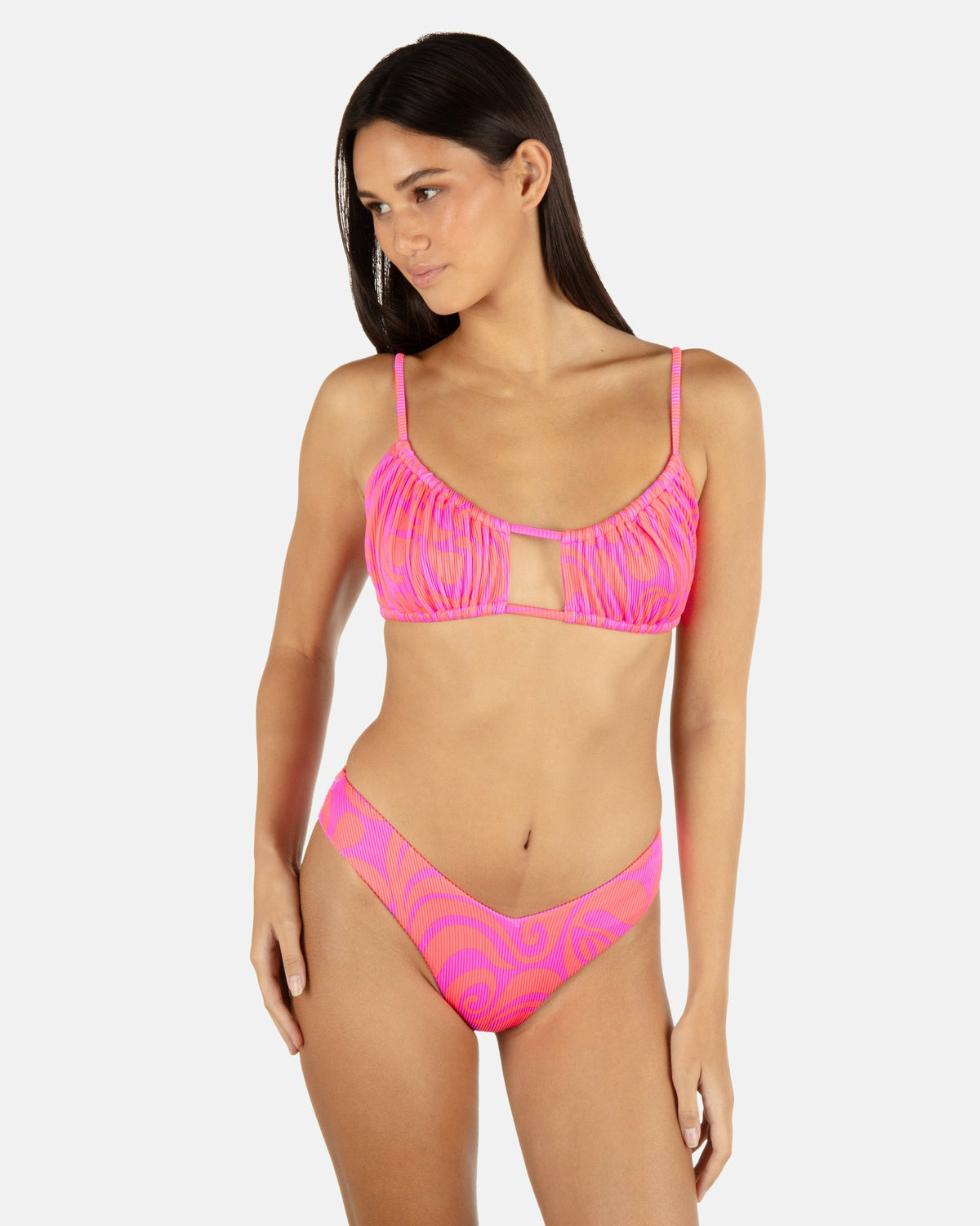 Hurley Trip Hop Scoop Front Bralette