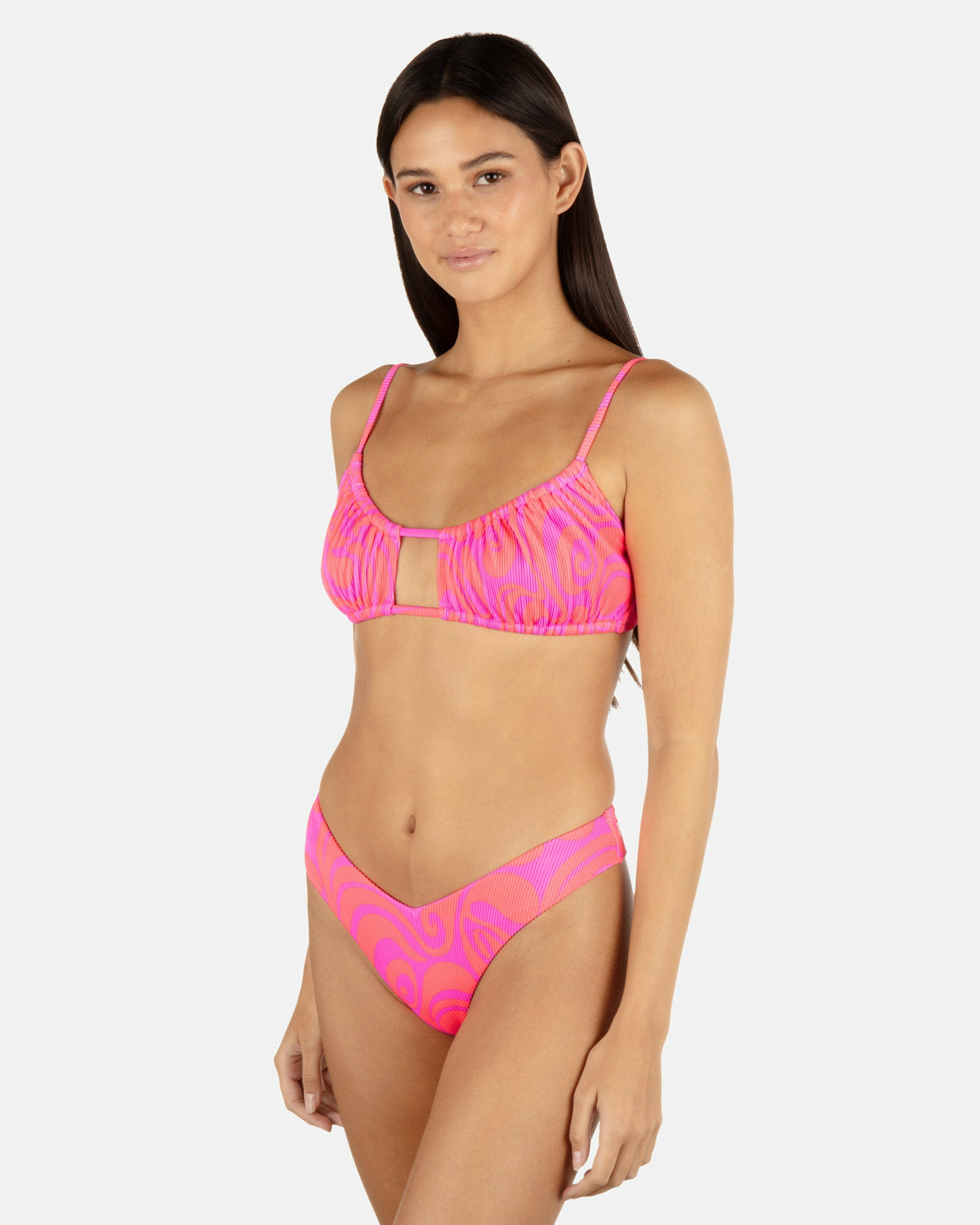 Hurley Trip Hop Scoop Front Bralette
