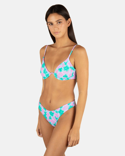 Hurley Lani Floral Underwire Bra