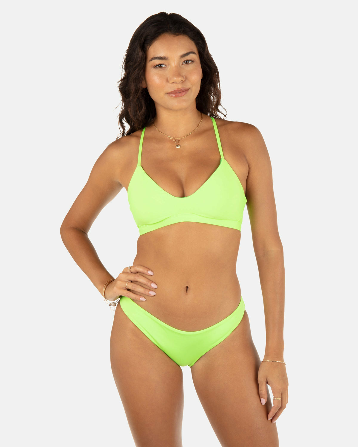 Hurley Solid Adjustable Bikini Top