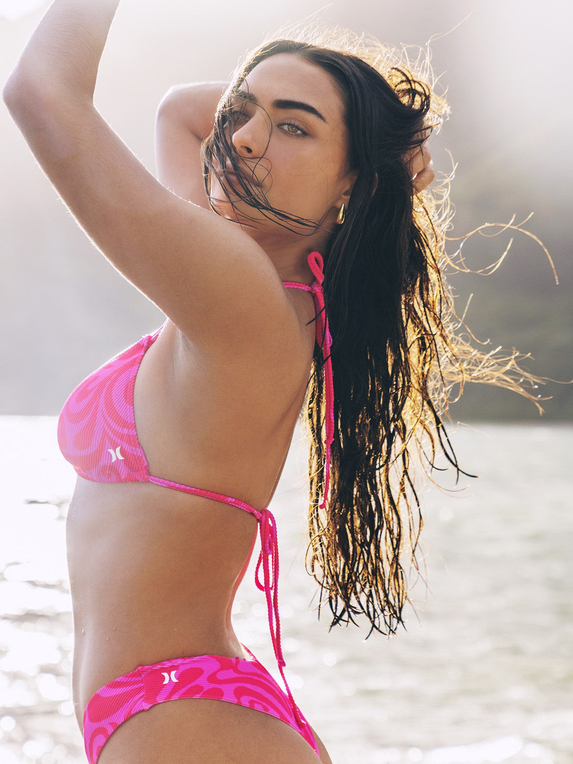 Hurley Trip Hop Ring Triangle Bikini Top