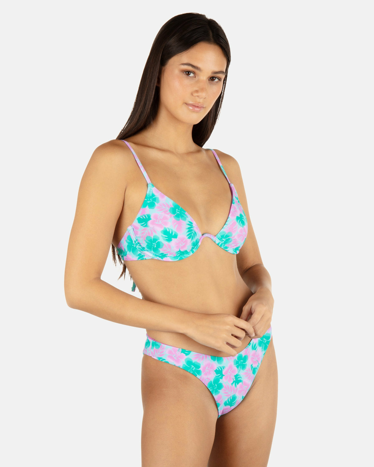 Hurley Lani Floral Underwire Bra