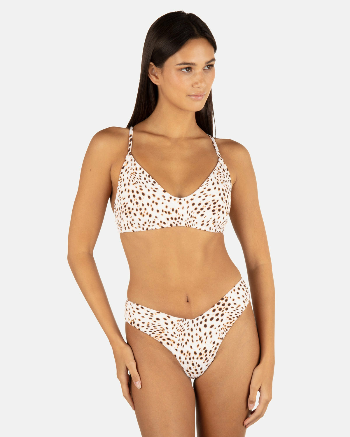 Hurley Cheetah Spots Skimpy Bottom