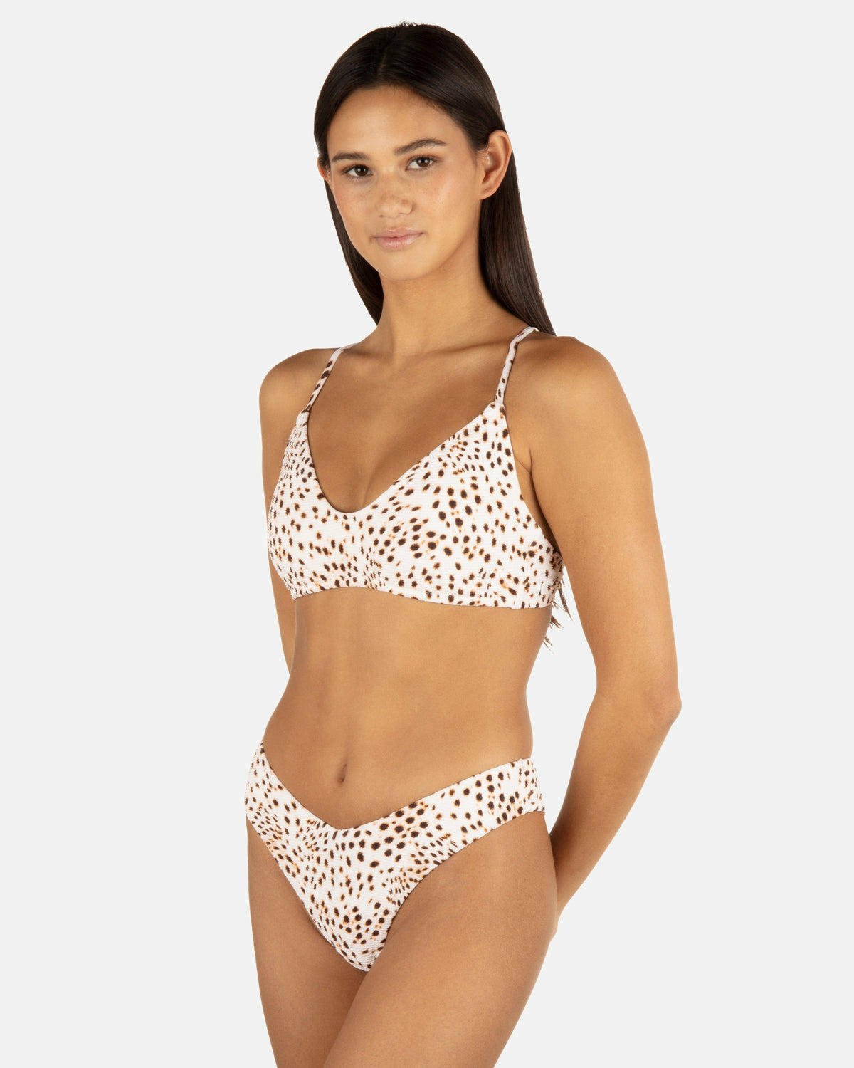 Hurley Cheetah Spots Skimpy Bottom