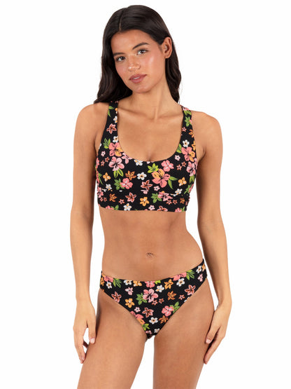 Hurley Max Hibiscus Dream Longline Bralette