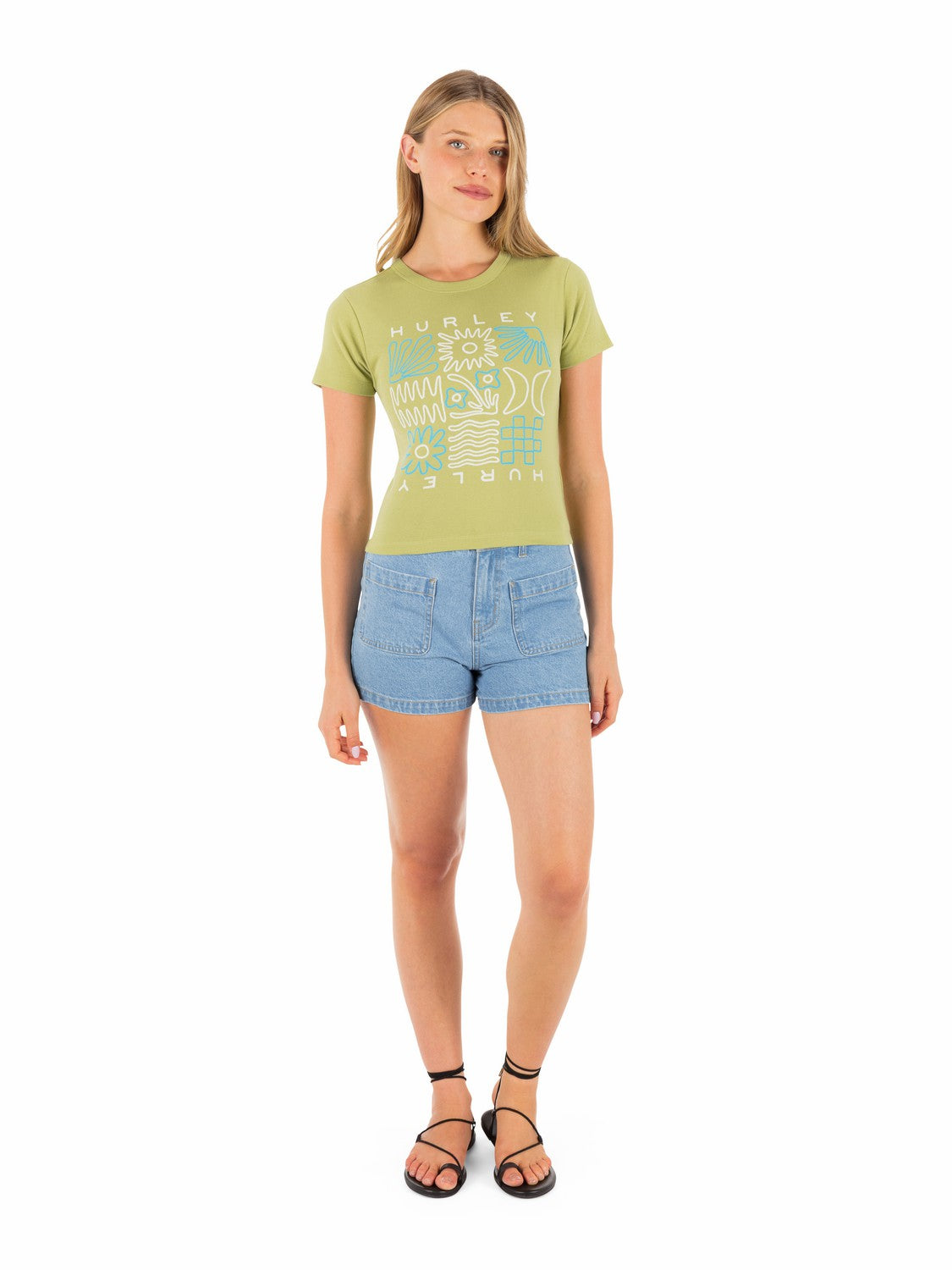Hurley Array Baby Tee