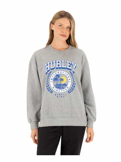 Hurley Academy Oversized Crew